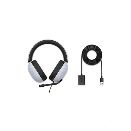 Sony MDR-G300W - INZONE H3 vezetékes, gaming fejhallgató (fehér)