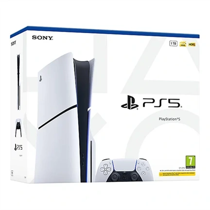 Sony PlayStation 5 Slim Disc Edition 1TB - White
