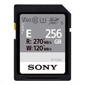 SFE256.AE Sony SF-E SDXC 256GB UHS-II U3 V60 270/100MB/s