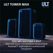 Sony SRS-ULT3000 ULT TOWER MAX Bt partyhangszóró, fekete