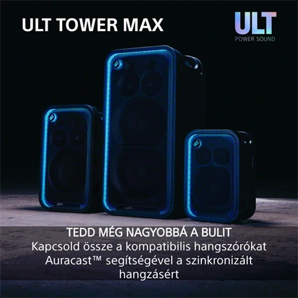 Sony SRS-ULT3000 ULT TOWER MAX Bt partyhangszóró, fekete