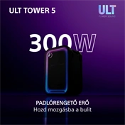Sony SRS-ULT500 ULT TOWER 5 Bt partyhangszóró, fekete