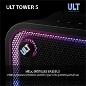 Sony SRS-ULT500 ULT TOWER 5 Bt partyhangszóró, fekete
