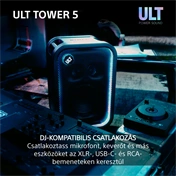 Sony SRS-ULT500 ULT TOWER 5 Bt partyhangszóró, fekete