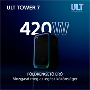 Sony SRS-ULT700 ULT TOWER 7 Bt partyhangszóró, fekete