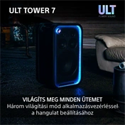 Sony SRS-ULT700 ULT TOWER 7 Bt partyhangszóró, fekete