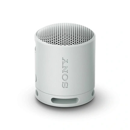 Sony SRS-XB100 hordozható, vezeték nélküli hangszóró, világosszürke