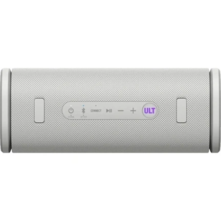 Sony ULT Field 5 hordozható Bluetooth hangszóró, víz- és porálló IP67-es minősítéssel, törtfehér