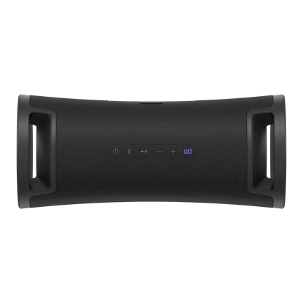 Sony ULT Field 7 hordozható Bluetooth hangszóró, víz- és porálló IP67-es minősítéssel, fekete
