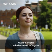 Sony WF-C510 fülhallgató - vezeték nélküli, fehér