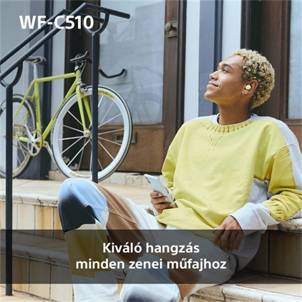 Sony WF-C510 fülhallgató - vezeték nélküli, fehér