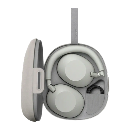 Sony WH-1000XM6 vezeték nélküli zajszűrő fejhallgató - platina ezüst