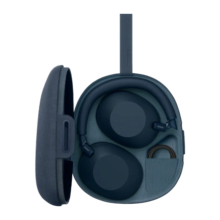 Sony WH-1000XM6 vezeték nélküli zajszűrő fejhallgató - sötétkék