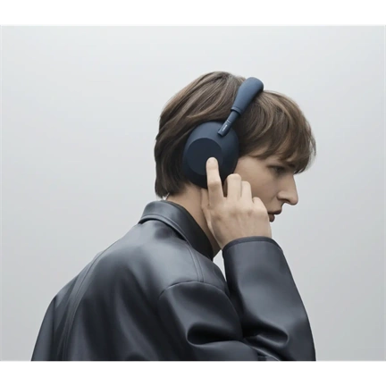 Sony WH-1000XM6 vezeték nélküli zajszűrő fejhallgató - sötétkék