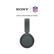 Sony WH-CH530B Bluetooth fejhallgató, fekete