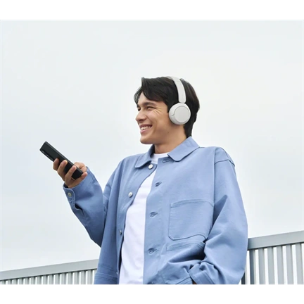 Sony WH-CH530W Bluetooth fejhallgató, fehér