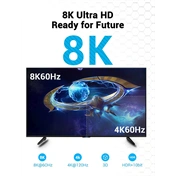VENTION HDMI/M,  (8K,fekete), 10m, kábel